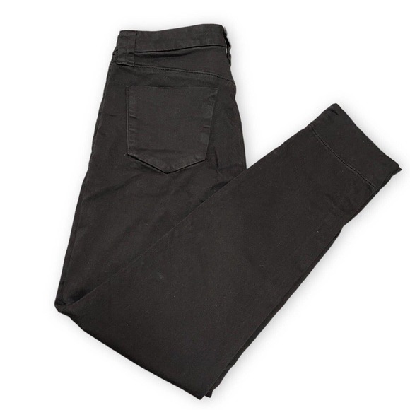 J BRAND Black Paz Slim Taper Sateen Fabric Skinny Jeans Pants Size 27 - Picture 6 of 10